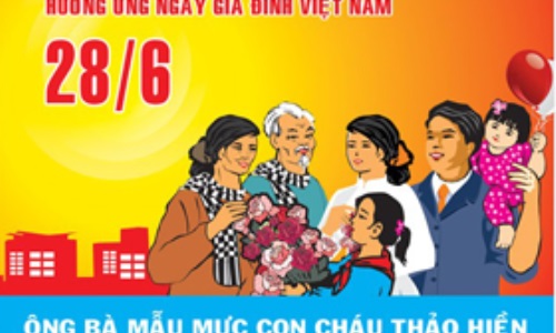 Gia đình là môi trường, điểm tựa, đào tạo, bồi dưỡng nguồn nhân lực chất lượng